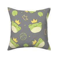 King Of Frogs Grey - Large Scale