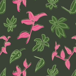 Planty Pattern - neon