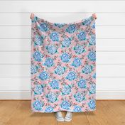 Hydrangea Garden - Pink Large Scale