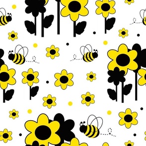 Bumble Bee Floral