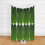 Ready-to-sew: large cucumbers (Mink fabric panel)
