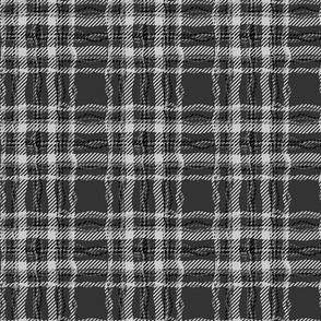 twisty grayscale plaid dark