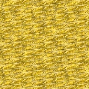 Textured Curved Waves Casual Fun Dark Mix Summer Monochromatic Circles Yellow Blender Bright Colors Golden Yellow Gold FFD500 Bold Modern Abstract Geometric