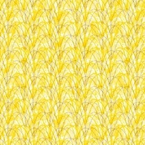 Textured Arch Grid Curves Casual Fun Light Mix Summer Monochromatic Circles Yellow Blender Bright Colors Golden Yellow Gold FFD500 Bold Modern Abstract Geometric