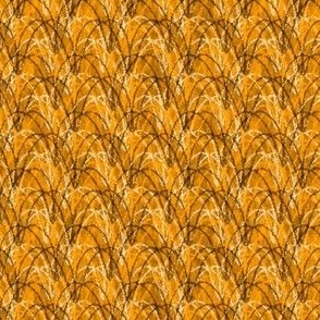 Textured Arch Grid Curves Casual Fun Dark Mix Summer Monochromatic Circles Orange Blender Bright Colors Marigold Orange Yellow EF9F04 Bold Modern Abstract Geometric