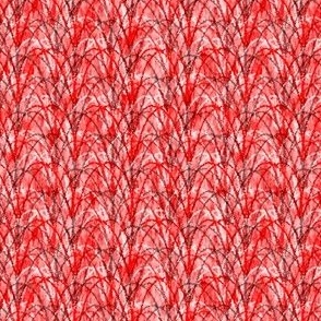 Textured Arch Grid Curves Casual Fun Light Mix Summer Monochromatic Circles Red Blender Bright Colors Bold Red Scarlet FF0000 Bold Modern Abstract Geometric