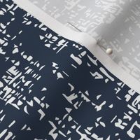 Navy blue solid worn fabric texture