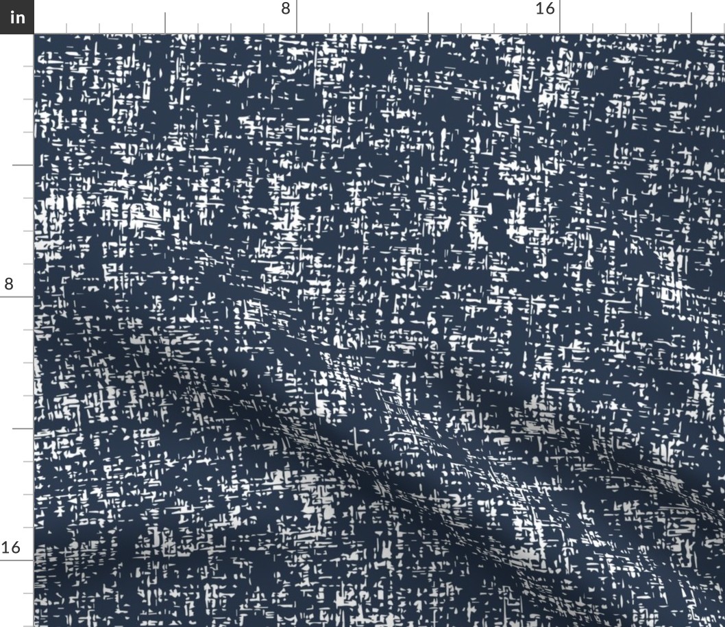Navy blue solid worn fabric texture