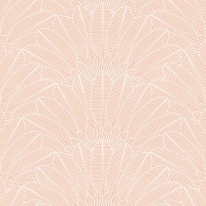Blush pink jungle palm