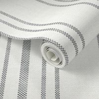 AEGEAN MULTI TICKING STRIPE GREY