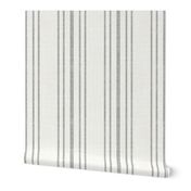 AEGEAN MULTI TICKING STRIPE GREY