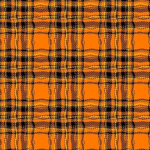 twisty safety plaid orange