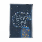 Catching Fireflies TeaTowel and Wal lHanging