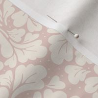 Baroque Pattern Pale Pink Pastel Colors