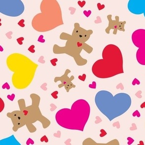 Valentines Sticker Scatter - pink