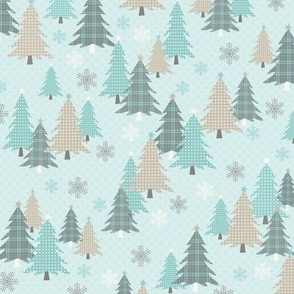 Frosty Evergreen Forest Small