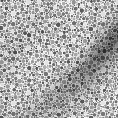 half-size ishihara dots in neutral greys