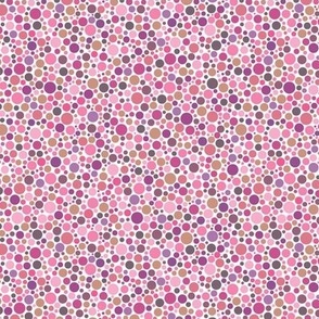 half-size ishihara dots in pinks