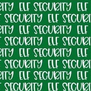 Elf Security 3/4" Green