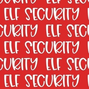 Elf Security 1.5" Red