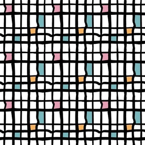Retro Colorful Squares - Small