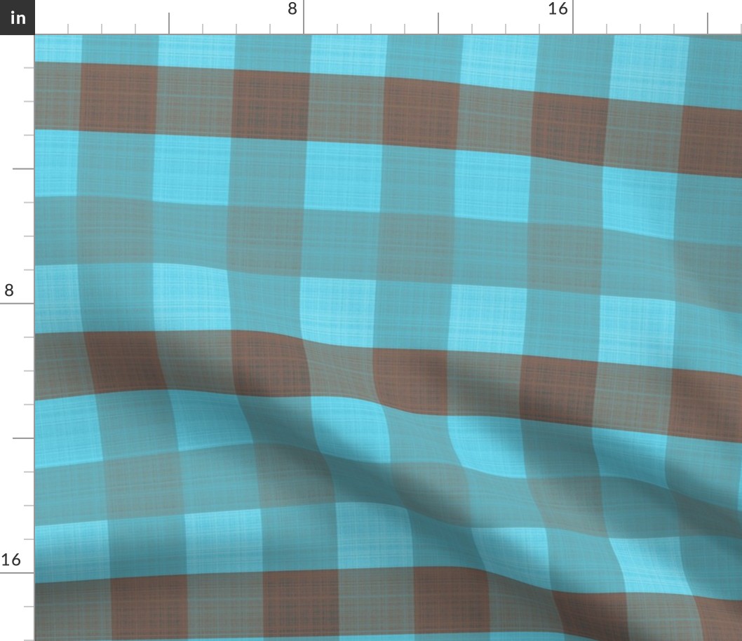 plaid_aqua_blue_rust