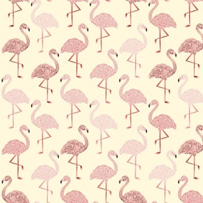 Shades of Flamingo Large Cornsilk