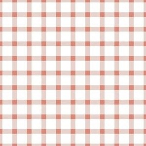 Small // Pink Gingham Stripes 