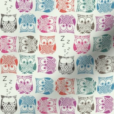 sherbet owls light