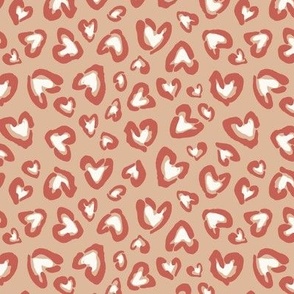 Wild Hearted - Beige, Burnt Sienna & Cream Small Hufton Studio