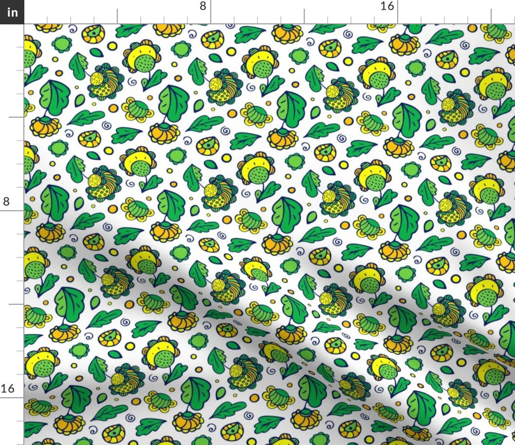 Ornamental Floral Seamless Pattern for Design and Textile.