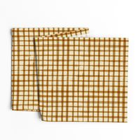 Spring Cottage Gingham - Vintage Yellow