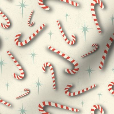 Candy Cane Dreams Christmas Cream Regular Scale