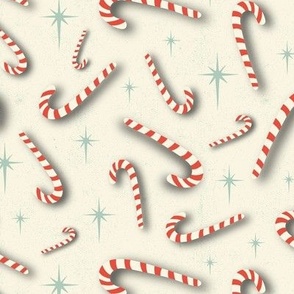 Candy Cane Dreams Christmas Cream Regular Scale