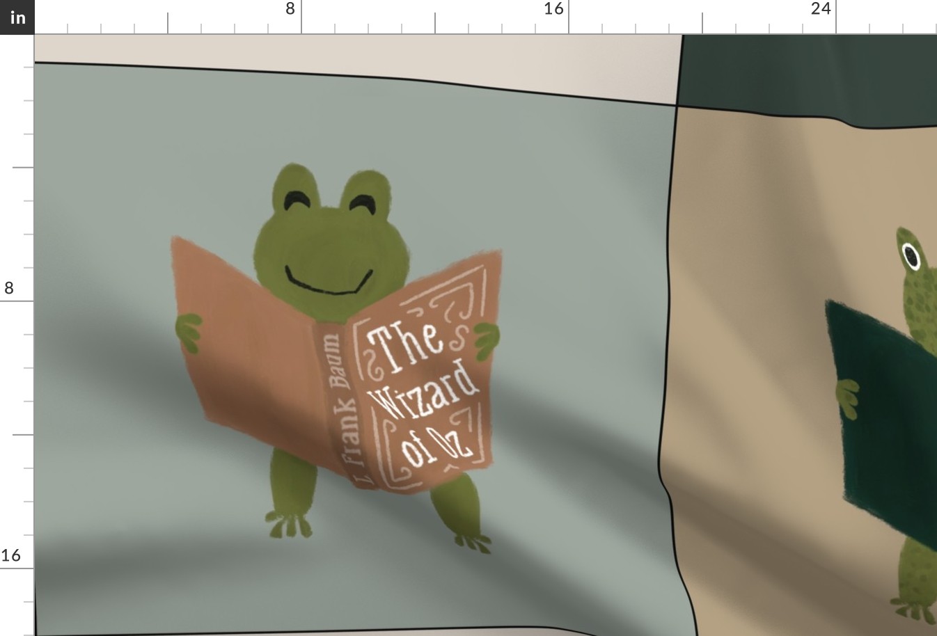 6 loveys: frogs reading classic novels