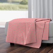 Red & White Buffalo Plaid XSmall