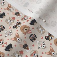 Love Notes Valentine Puppy Dogs Neutral mini