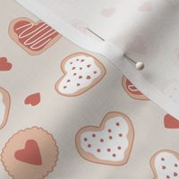 Love Notes Valentine Cookies Neutral