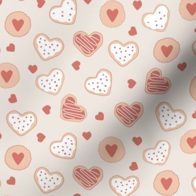 Love Notes Valentine Cookies Neutral