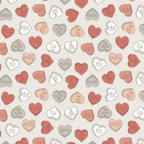 Love Notes Candy Hearts Neutral