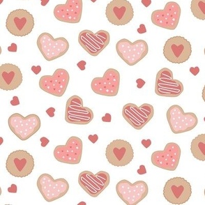 Love Notes Valentine Cookies Pink 