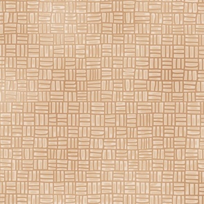 Polynesian Woven Mat-honey tan