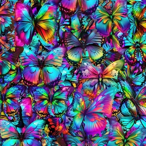 Neon Butterflies