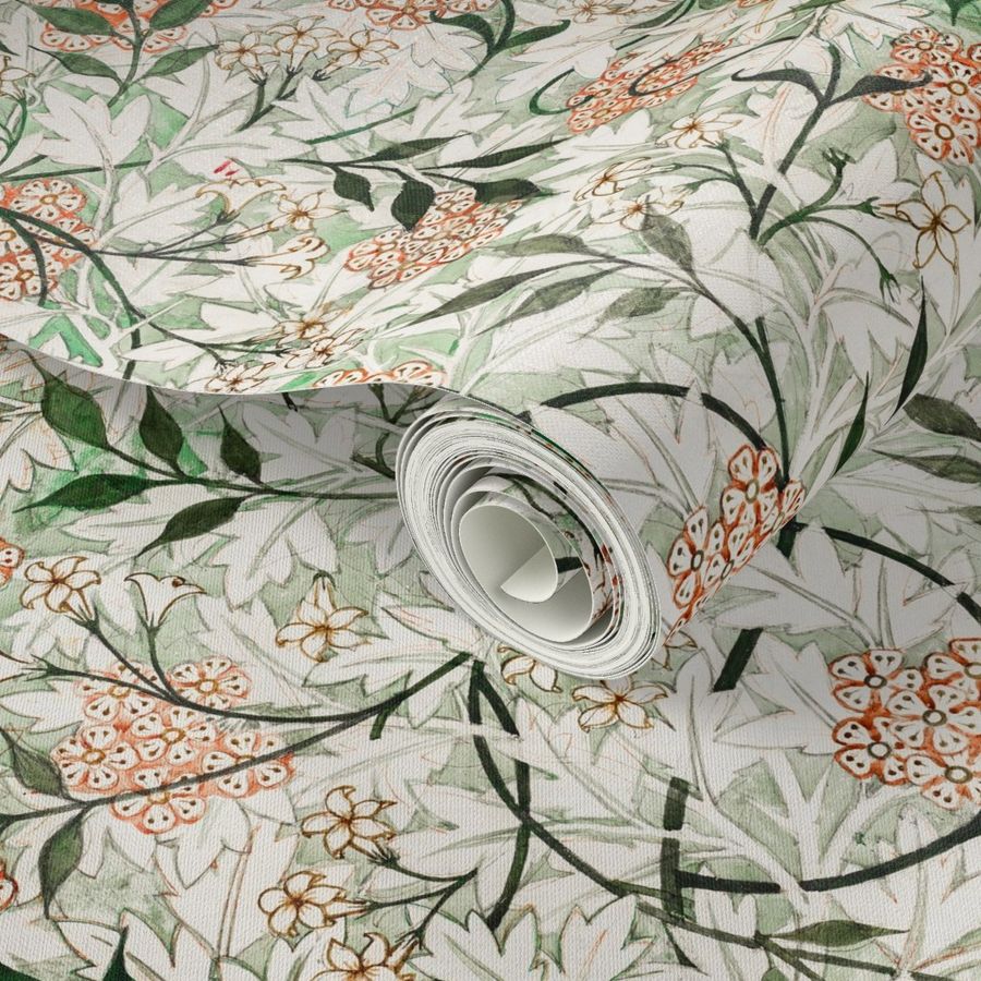 Jasmine by William Morris - the original sketch 