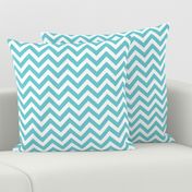 aqua chevron