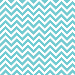 aqua chevron