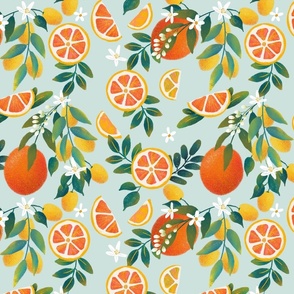 Citrus tree | floral citrus