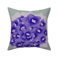 isolated pearl blooms - purple