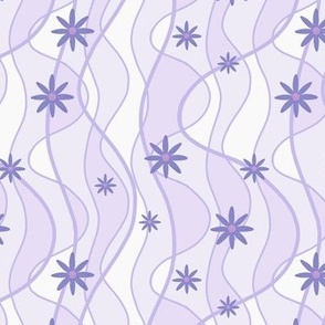 Mod Flowy Flowers, Princess Purple