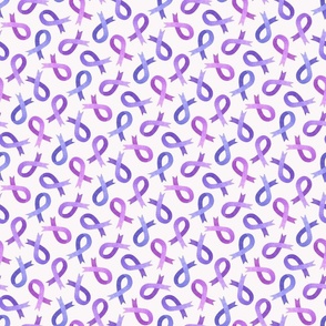 Ribbons, purple (medium)